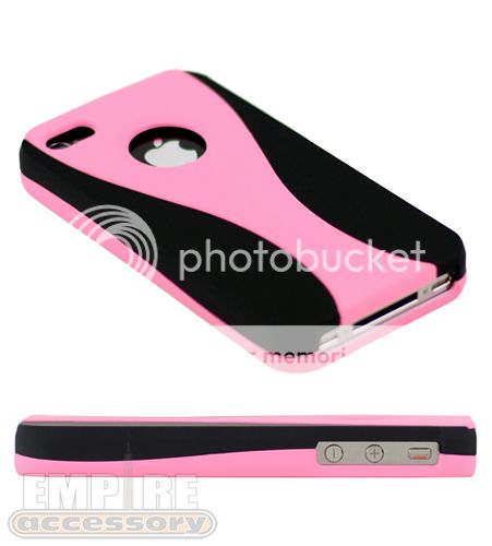 New Deluxe 3 Piece Hard Case for iPhone 4 4S