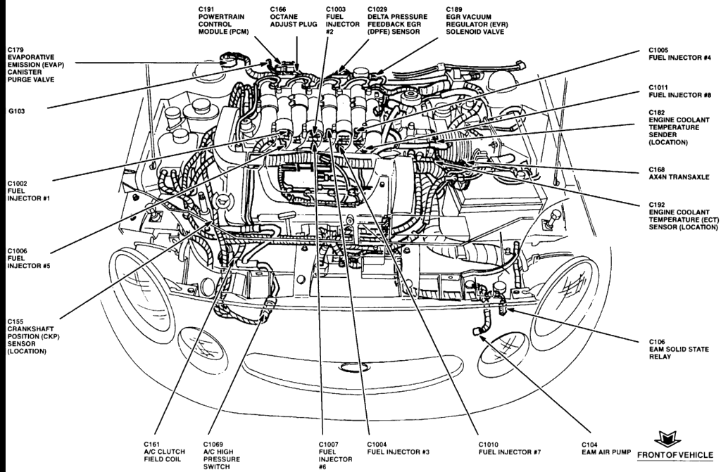 2001 Ford focus fuel injection system problems