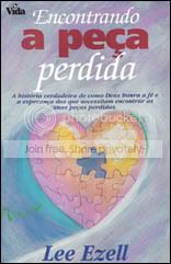 Capa de Encontrando a peça perdida