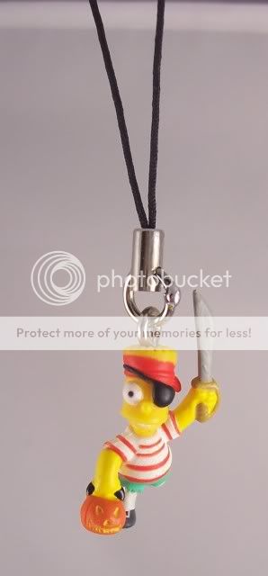 You are looking at a Bart Simpson Cell phone charm. He is all dressed 