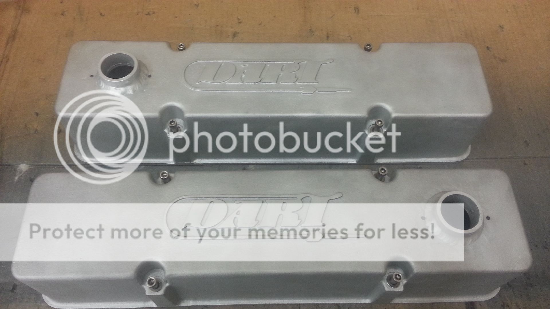 SBC Victor Jr and Dart Valve Covers