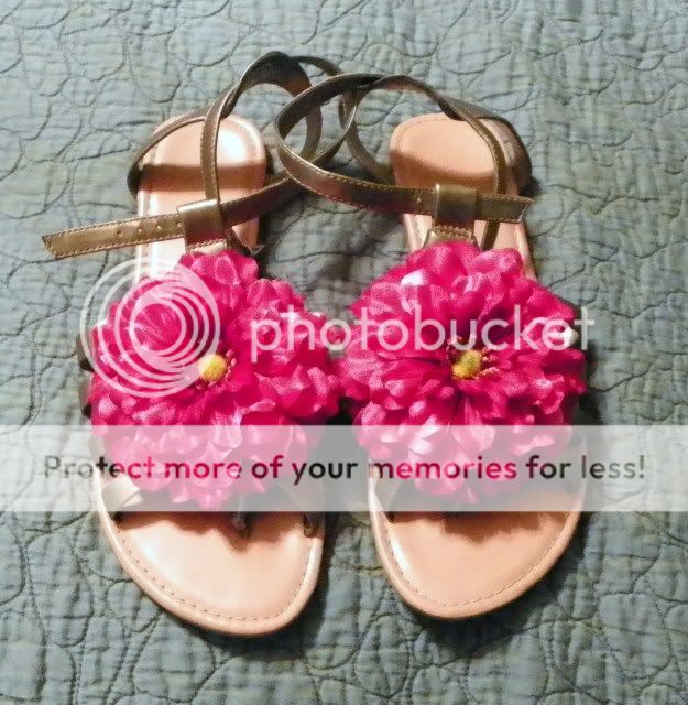 Floral Sandals for cheap! - CLOTHING